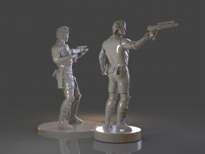 snake plissken sculpture 3D Print Model