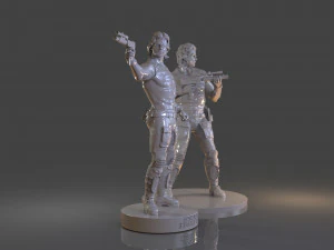 snake plissken sculpture 3D Print Model