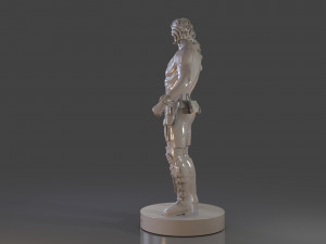 snake plissken sculpture Modelo de impresión 3D