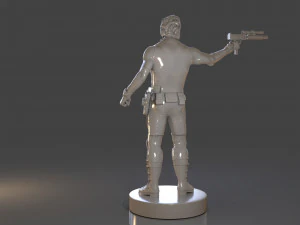 snake plissken sculpture 3D Print Model
