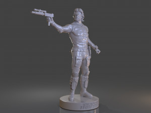 snake plissken sculpture Modelo de impresión 3D