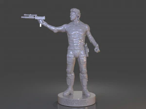 snake plissken sculpture 3D Print Model