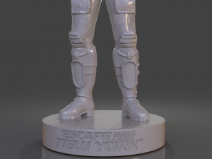 snake plissken sculpture Modelo de impresión 3D