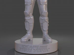 snake plissken sculpture 3D Print Model