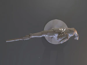 snake plissken sculpture 3D Print Model
