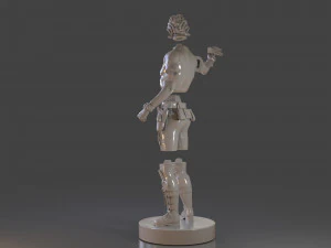 snake plissken sculpture 3D Print Model