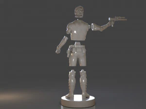 snake plissken sculpture 3D Print Model