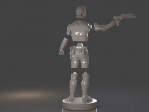 snake plissken sculpture 3D Print Model