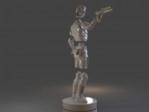 snake plissken sculpture 3D Print Model