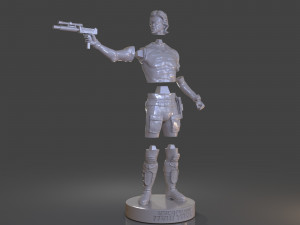 snake plissken sculpture Modelo de impresión 3D