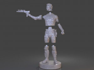 snake plissken sculpture Modelo de impresión 3D