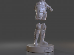 snake plissken sculpture Modelo de impresión 3D