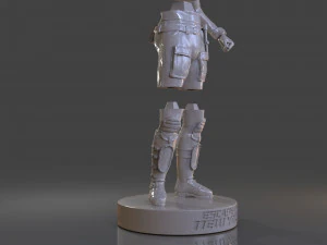 snake plissken sculpture 3D Print Model