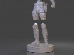 snake plissken sculpture 3D Print Model