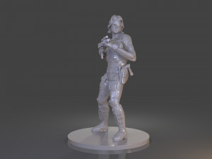 snake plissken sculpture Modelo de impresión 3D