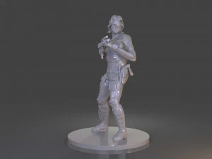 snake plissken sculpture 3D Print Model