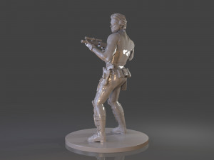 snake plissken sculpture Modelo de impresión 3D
