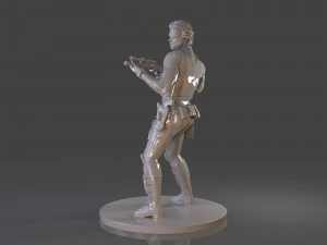 snake plissken sculpture 3D Print Model