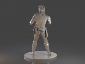 snake plissken sculpture Modelo de impresión 3D