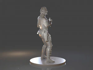 snake plissken sculpture 3D Print Model