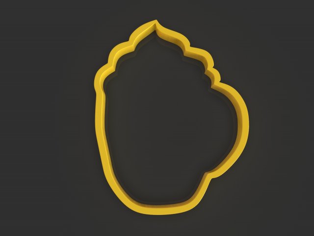 cookie cutter mug 3D Print Model .c4d .max .obj .3ds .fbx .stl .blend 