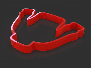 ugly christmas sweater cookie cutter 3D Print Model