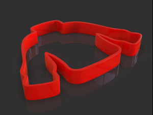 ugly christmas sweater cookie cutter Model Cetak 3D