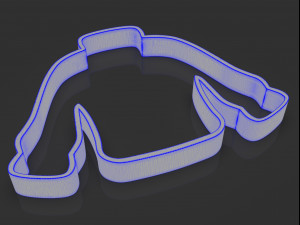 ugly christmas sweater cookie cutter Model Cetak 3D