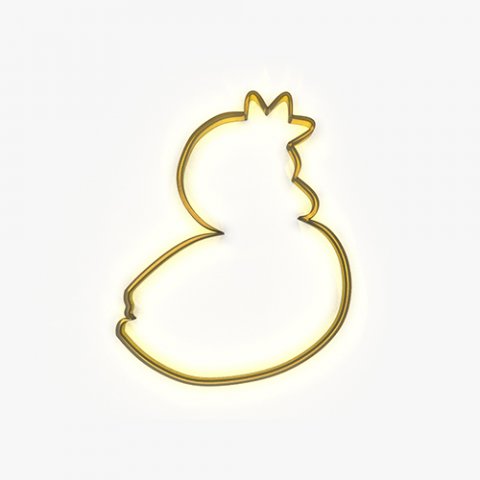 swan king or queen cookie cutter 3D Принт Модель .c4d .max .obj .3ds .fbx .stl .blend 
