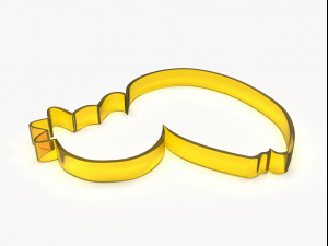 swan king or queen cookie cutter 3D Принт Модель