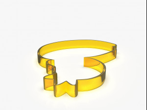 swan king or queen cookie cutter 3D Принт Модель