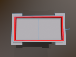 fire station low poly Modelo 3D