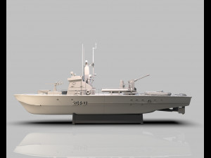 iranian warship torpedoes 3d print 3D Print Model