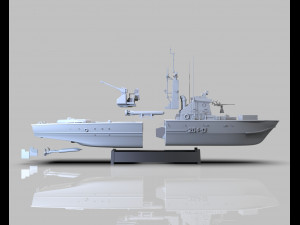 iranian warship torpedoes 3d print 3D Print Model