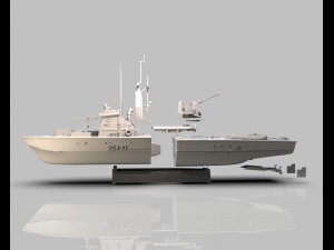 iranian warship torpedoes 3d print 3D Print Model