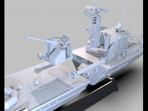 iranian warship torpedoes 3d print 3D Print Model