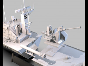 iranian warship torpedoes 3d print 3D Print Model