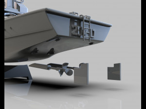 iranian warship torpedoes 3d print 3D Print Model