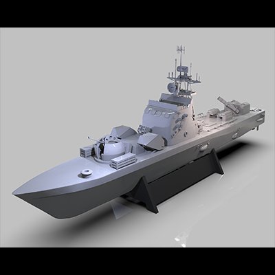 iranian missile warship 3d print 3D Print Model .c4d .max .obj .3ds .fbx .stl .blend 