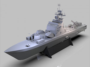 iranian missile warship 3d print 3D Print Model