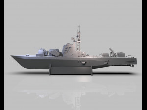 iranian missile warship 3d print 3D Print Model