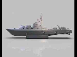 iranian missile warship 3d print 3D Print Model
