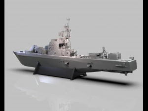 iranian missile warship 3d print 3D Print Model