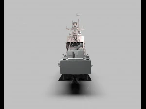 iranian missile warship 3d print 3D Print Model