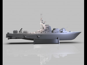 iranian missile warship 3d print 3D Print Model