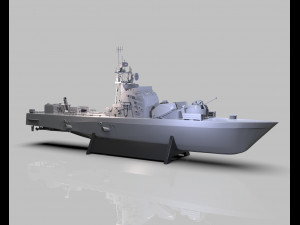 iranian missile warship 3d print 3D Print Model
