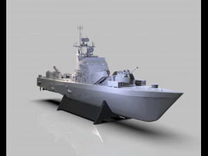iranian missile warship 3d print 3D Print Model