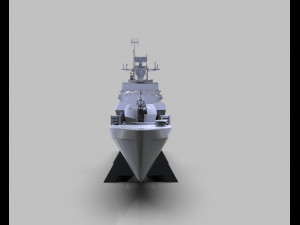 iranian missile warship 3d print 3D Print Model