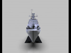 iranian missile warship 3d print 3D Print Model