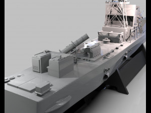iranian missile warship 3d print 3D Print Model